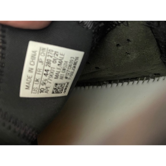 Adidas Yeezy QNTM Amber Tint High Top Sneakers GX1331 Mens Tan Orange Black - Picture 12 of 13